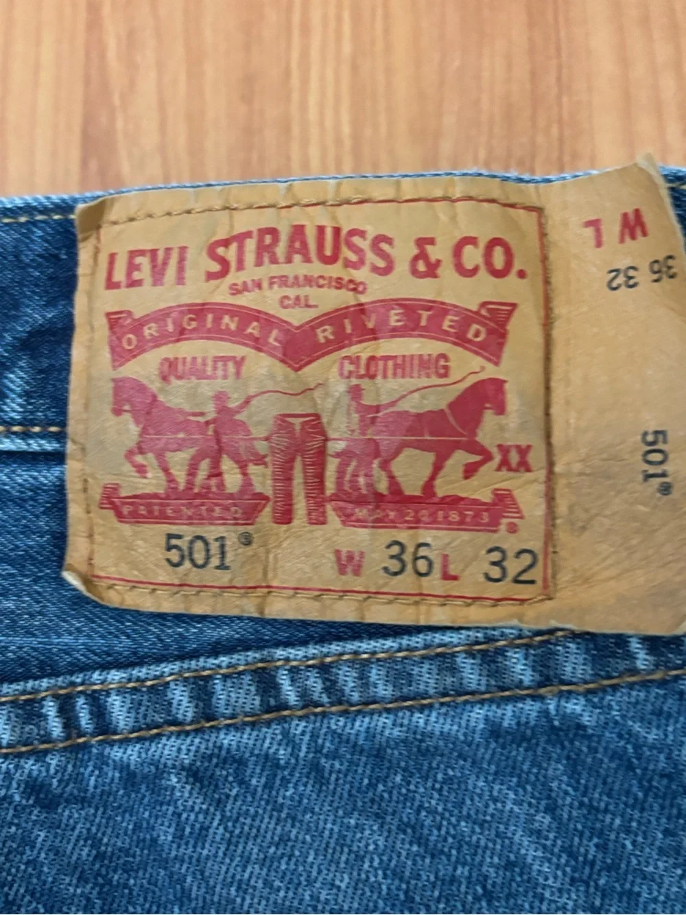 Levi's Men's Indigo Straight Jeans